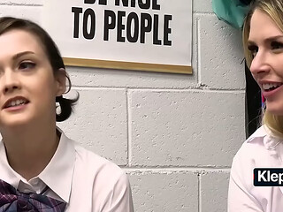 Catholic College Girls Pray Then Offer Oral In Security Office
