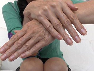 Hand Fetish and Short Fingernails, Natural Nails, JOI, Lady Victoria Valente