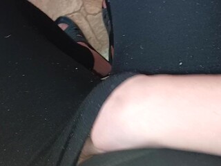 Amateur lesbians have hot kitchen sex with real orgasms