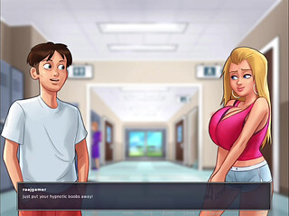 Sex with stepsister and neighbour .(summer time saga game)