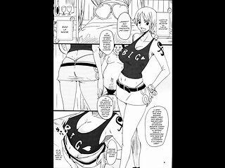 GET ON BOARD NAMI - HENTAI MANGA WITH SPANISH AUDIO AND EFFECTS - NARRATION