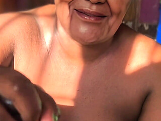 Horny Big Tits BBW Grannys Pussy Wet