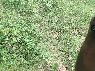 Desi shemale boy facking forest woking in afternoon