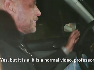 My favorite student offered me her pussy in exchange for discounts on her night driving lessons_ I accepted, fucked her right there on the street, and came inside her. Vagninho and DutraSura