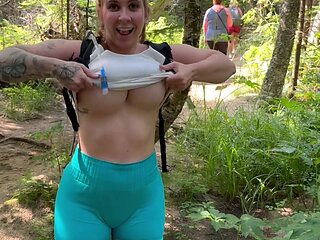 Making the hike more fun ;)