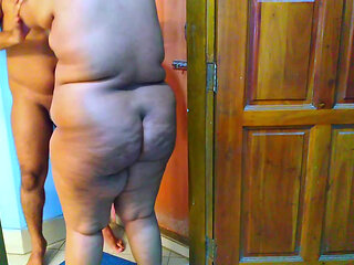 BBW Naked Cousin In My Room, Then I Help Her By Destroy Her Pussy.