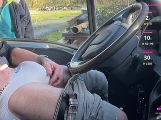 Back at the Rest Stop - Another Intense Truck Encounter