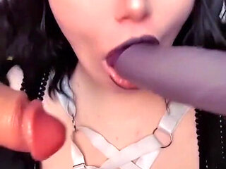 Bunny Servant Empties 2 Cocks