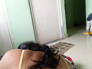 house wife enjoying 69 in bed
