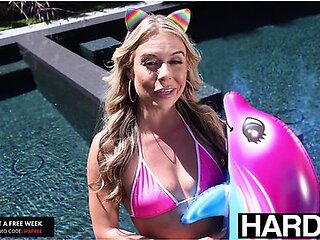 HardX - Petite Blondie Intense Anal Drilling
