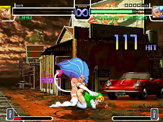 [Mugen] 18 Link Vs Futa Felicia Sexy Combo Reverse