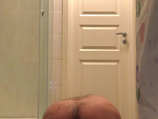 I fingered myself and masturbated before taking a shower
