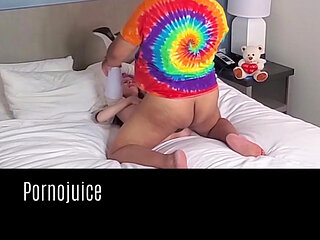 Redhead Hippy Fucked Hard by Big Black Roadie Starring Savannah Chavez