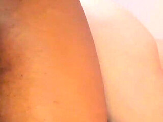 Lucky Gurl Kesha Looking - Hot 4-inch Tongue Slut Makes a BBC Cum Twice