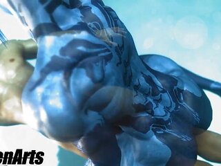 Cortana s Sacred Rings 3D Halo BlenderSFM Compilation