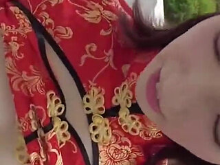 Doll Like Bliss with a Pale Busty Tease on a Playful Exposed Makeover Date Part.2