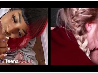 Denali Vs Gabie- Who Will Be Victorious In The Second Match Of The Great British Blowjob Race?