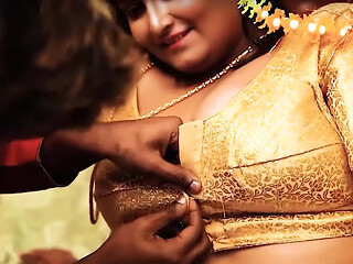 Hot Indian bhabi takes a wild ride on her husband's huge cock