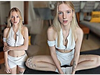 Yoga Instructor Fucks Cute Kuporovaa Krupa During Her First Class