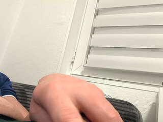 Beginning of masturbation