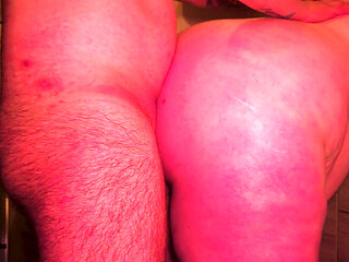 Stepsister Couldn't Say No - Ended up on Her Knees in Front of an Old Bull