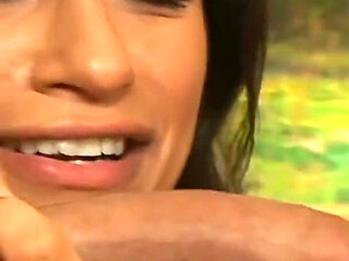 Katalina and Monica: Two Perfect Shaved Pussy for a Big Cock