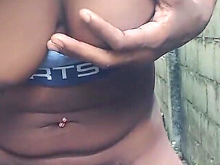 Desperately Need a Piss Squeezing My Boobs Fingering My Hairy Pussy