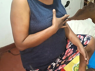 Step mom seduction in homemade video