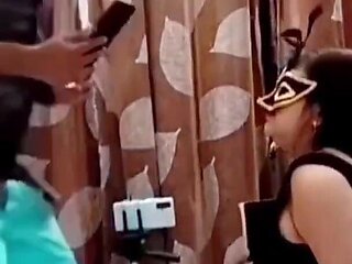 Desi Girlfriend Fucking in Hotel Room with Her House Owner