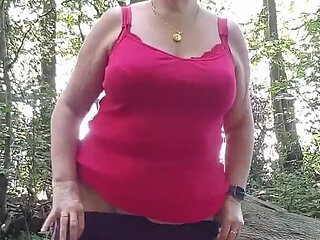 Striptease in the Woods