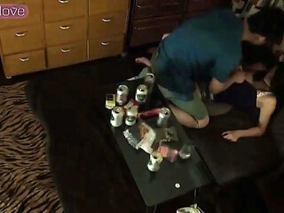 Friends get wild in real-life POV session