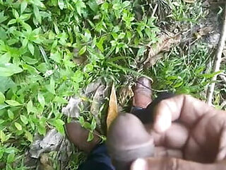 Public Pee and Boner in Jeans