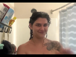 MILF in the Shower