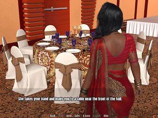 Grandma's house: Indian mature MILF and younger man on wedding ep.45