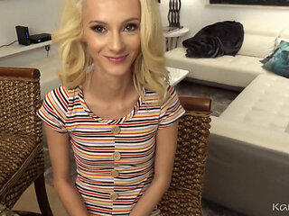 Tiny Blonde Needs Training