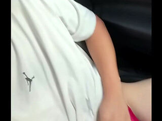 Car strip in lingerie