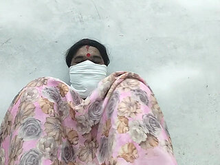 Pink colour saree fauck wife saree shemale crossdressing