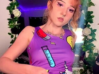 Hot redhead amateur teen girl riding and jerking boyfriend
