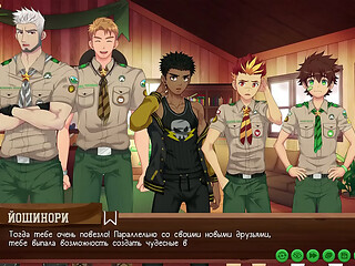 Game: Friends Camp, Path 2, Episode 44 - Kiran'_s Arrival (Russian voiceover)