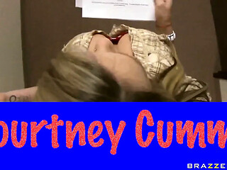 Brazzers University - Courtney Cummz Asks Her Professor Keiran Lee to Help Her Make Her First Porn