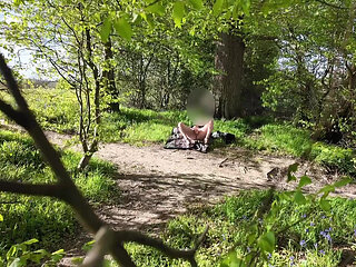 Shagging amongst the blue bells