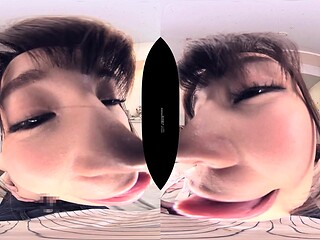 Japanese vr beauty shares darkhaired pov sensual thrills