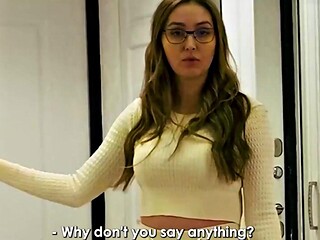 Stepson Pounds Busty Big Booty Stepmom in Creampie