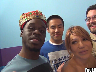 Asian Huge Boobz Ava Devine & Black Cock Porno Fucked Friends