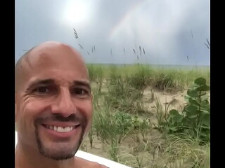 RAINBOW AT THE BEACH