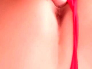 Stepmom begs me to cum on her dirty red panties!!