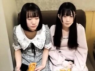 Japanese teen blowjob with creamy mustache