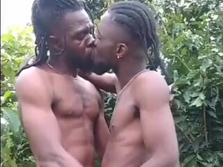 Enjoying the Eblack Ass Dud