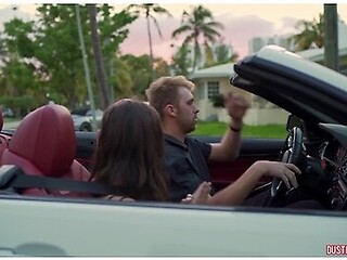 Busty Slut Gets Fucked In Bmw At The Beach House
