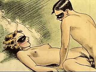 Vintage Retro Art: Classic Drawings